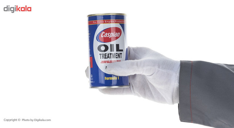 مکمل روغن موتور کاسپین مدل Formula 1 حجم 300 میلیلیتر | کاهش اصطکاک، محافظت از موتور و افزایش راندمان