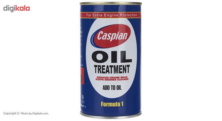 مکمل روغن موتور کاسپین مدل Formula 1 حجم 300 میلیلیتر | کاهش اصطکاک، محافظت از موتور و افزایش راندمان