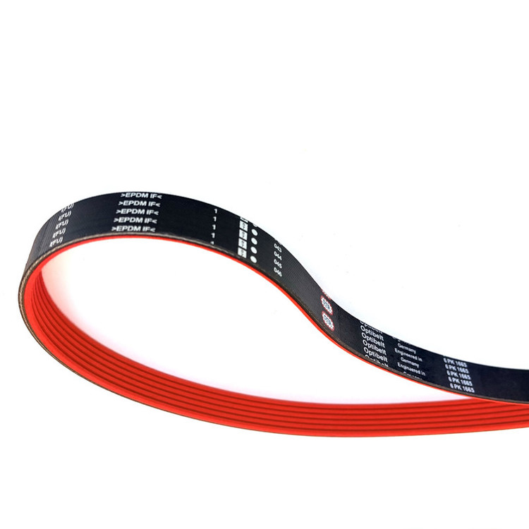 تسمه دینام اپتی بلت مدل 6PK1665 IF RTA مناسب برای سمند و پژو پارس XU7 | تسمه شیاری با دوام بالا