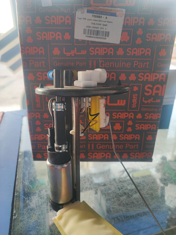پمپ بنزین شرکتی سایپا کد NIB-705885 مناسب برای نیسان وانت یورو 4 | مجموعه کامل پمپ سوخت داخل باک