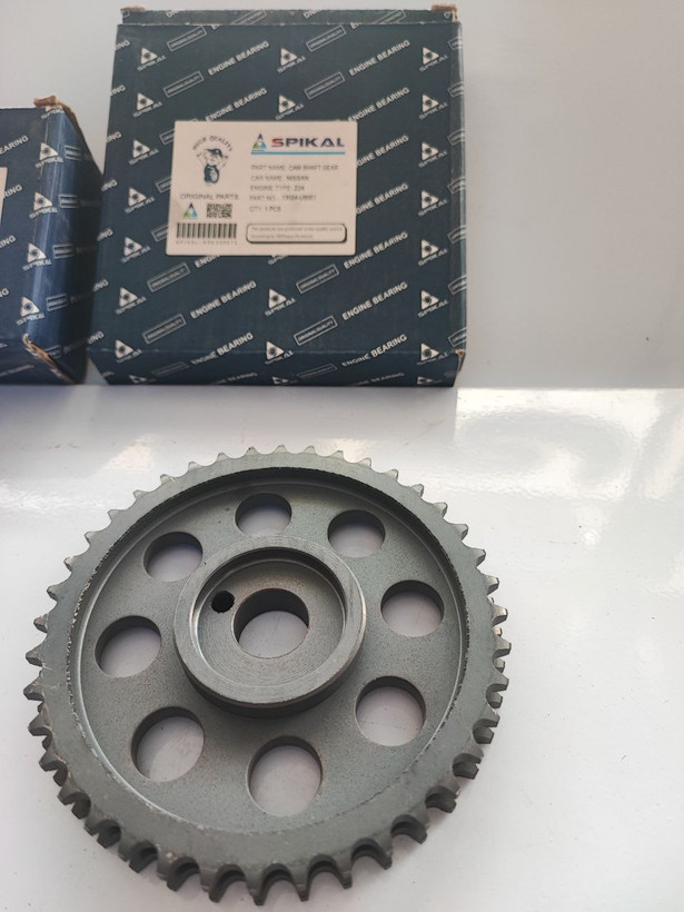 ست دنده سر میل لنگ و سر میل سوپاپ SPIKAL نیسان وانت اصلی وارداتی