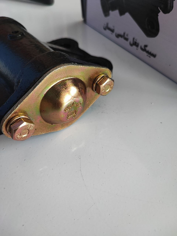 سیبک بغل شاسی (سه راهی فرمان) نیسان وانت بختیار کارتن آبی بوش برنجی
