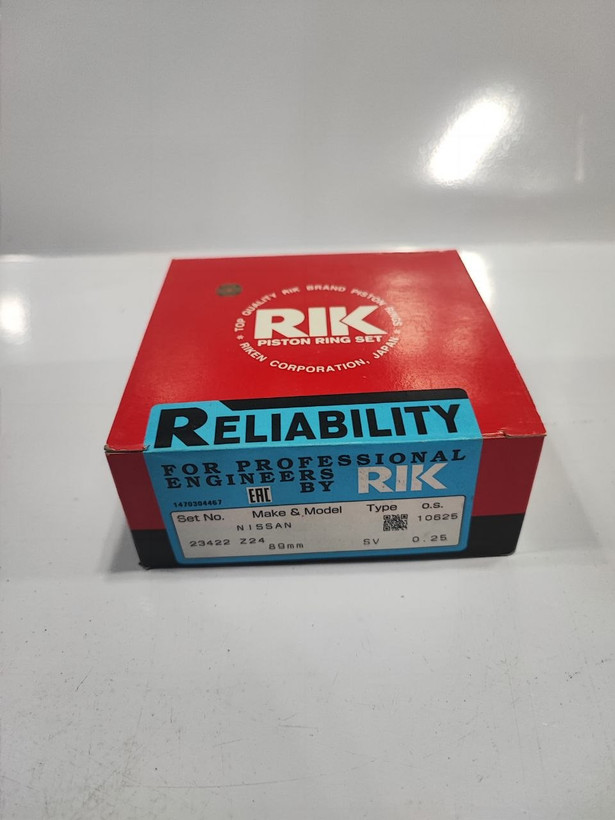 رینگ پیستون RIK(ریک) اصلی سایز ۲۵ اصلی مناسب برای نیسان وانت