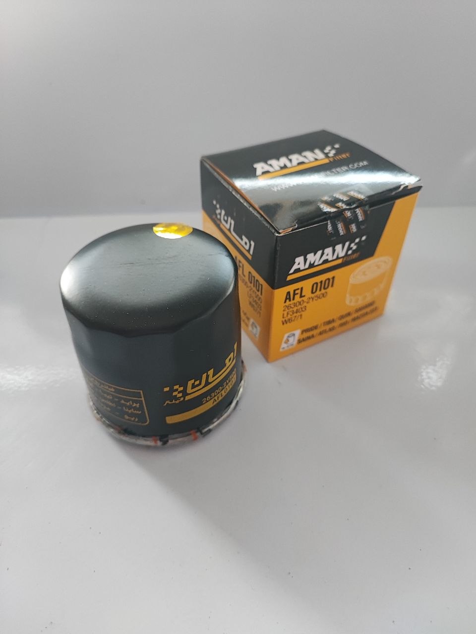 فیلتر روغن امان مناسب برای پراید تیبا کوییک ساینا