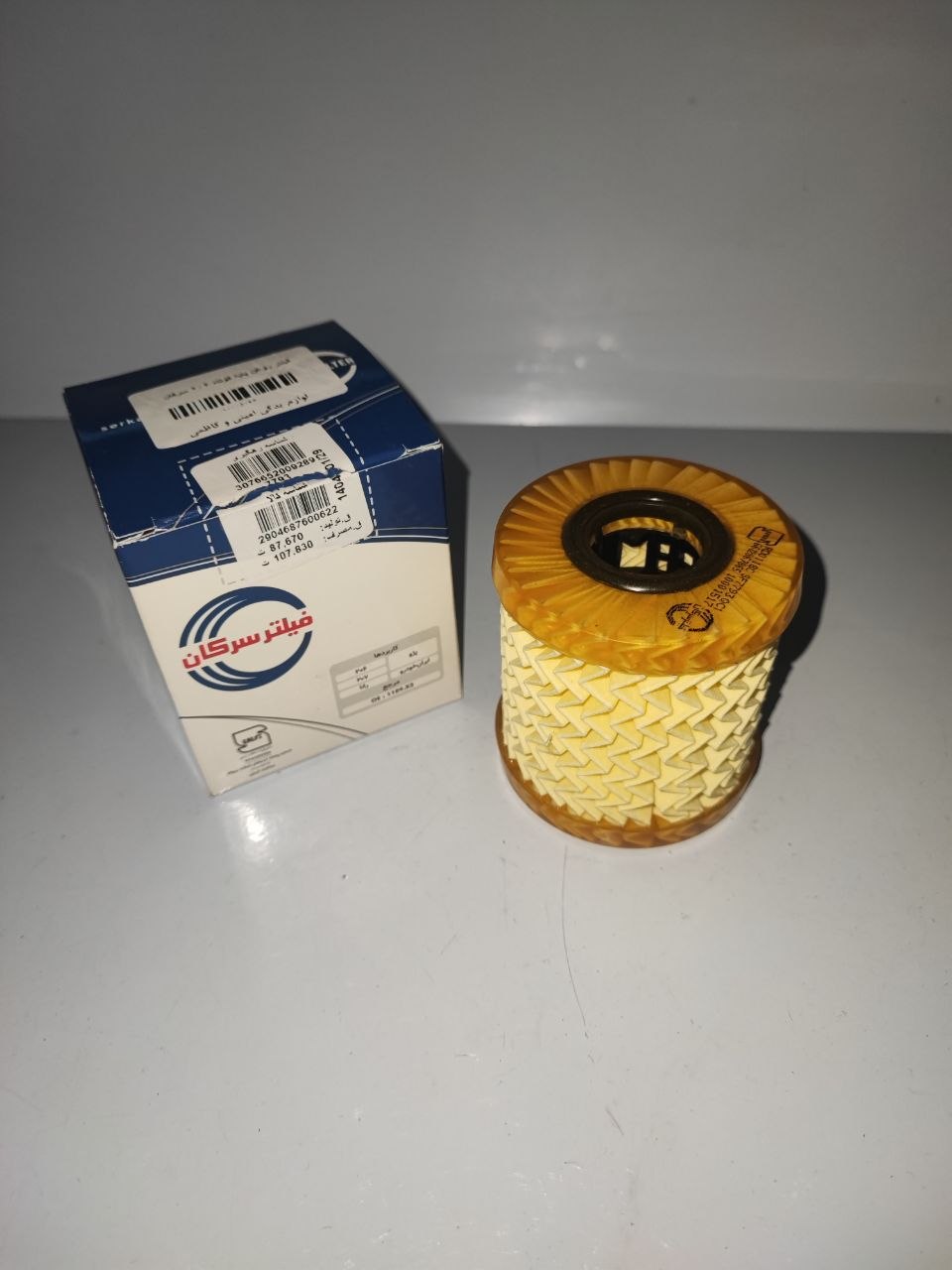 فیلتر روغن سرکان مناسب برای ۲۰۶ و ۲۰۷